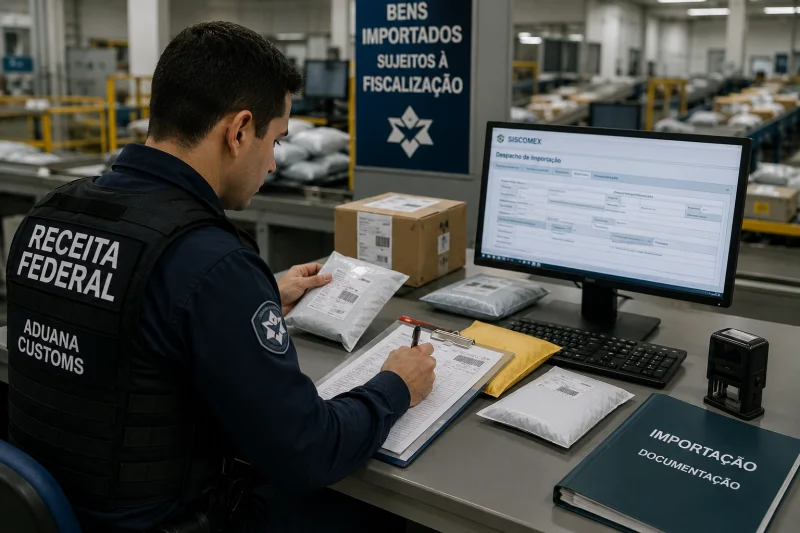 despacho aduaneiro de importação