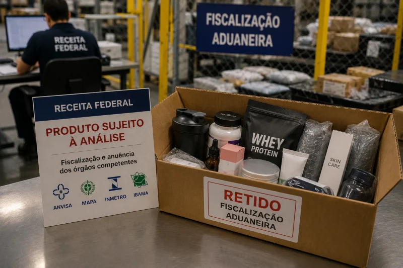 encomenda retida