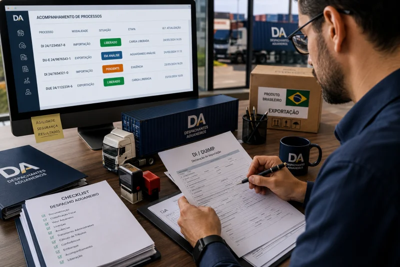 importação empresarial