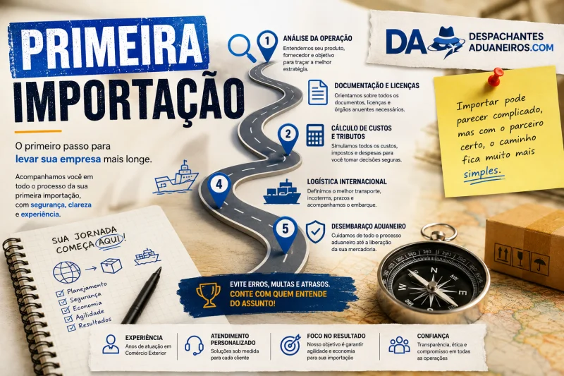 importação simplificada