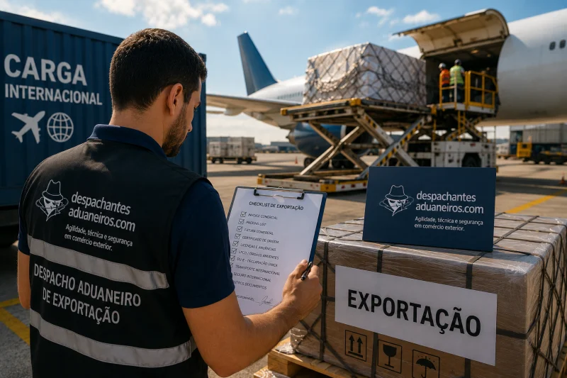 processo de exportação