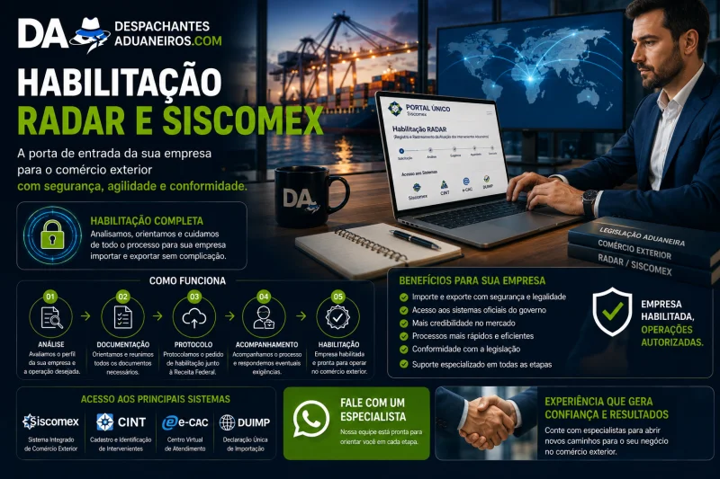 processo de habilitação siscomex