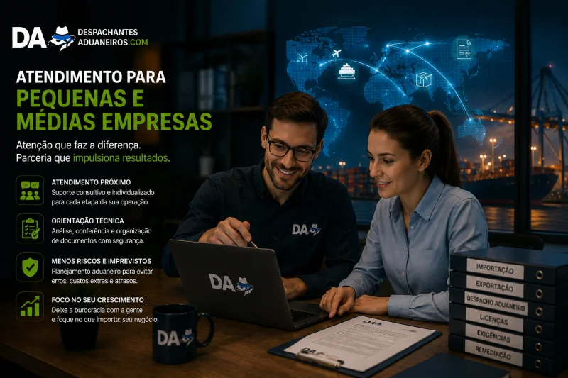 Atendimento para Pequenas e Médias Empresas
